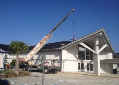 Commercial Re-Roof in Palm Bay Florida 32907