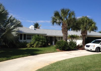 Replacing tile roof with shingles in Melbourne Bch