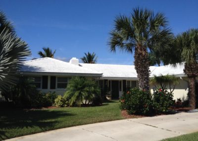 Tile roof tear off to install shingles