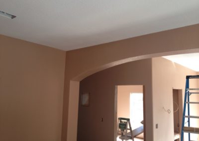 Interior painting done