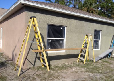 Addition exterior painting