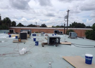 Commercial Roof With Quest PremiumCoat