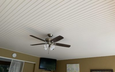 Porch Ceiling Replaced