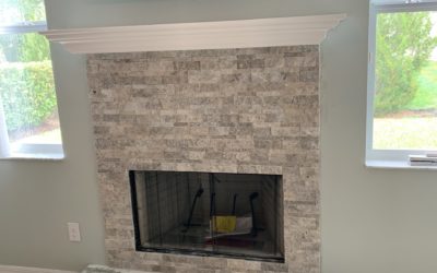 Installing New Fireplace in Veira