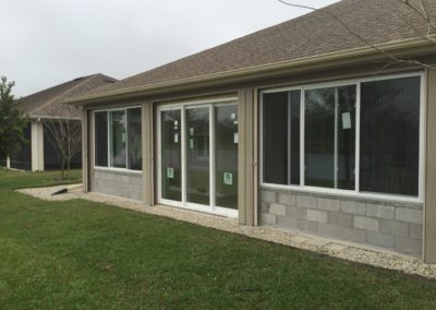 Enclose porch before pictures.