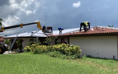 Tile Roof Installed