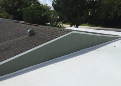 Gable Flashing and Roof Coating in West Melbourne, Florida 32904