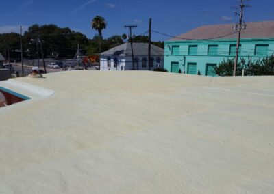 Foam and Coat Roof