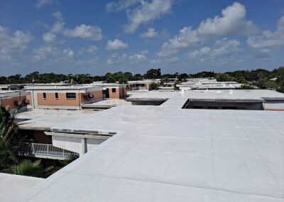 Roof Coat Large Condo Complex
