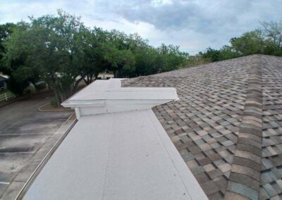 Finished roof