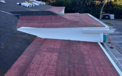 Commercial Roof With 3 Rotten Entryways