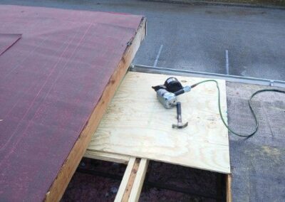 Replacing plywood