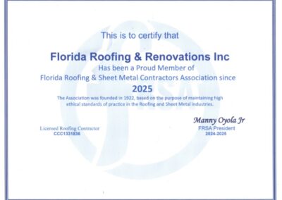 2025 FRSA Membership