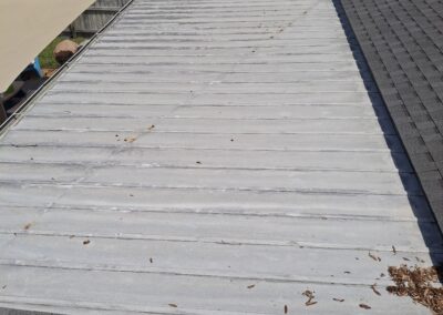 Befrore Coating Aluminum Roof