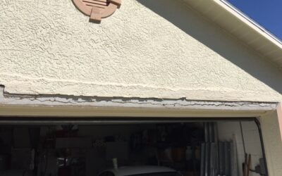 Big Garage Header Cracking Up