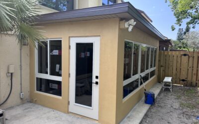 Porch Remodeled Into A Bright and Happy Room