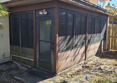 Porch Remodel Before