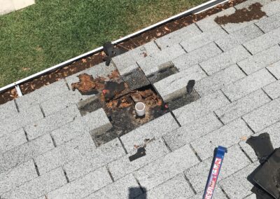 Rot Was Under Shingles