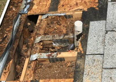 Rotten Wood At Plumbing Boot