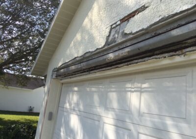 Big Garage Header Cracking Up