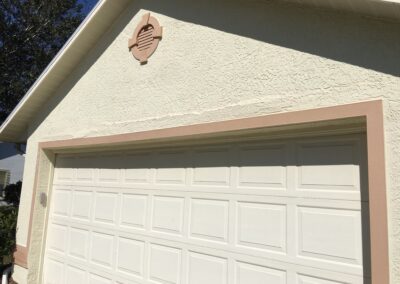Garage Stucco Bulging From Spalling