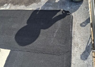 Flat Roof Patch Done