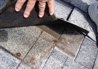 Shingle Seams Close Together and Rusting Roof Nails