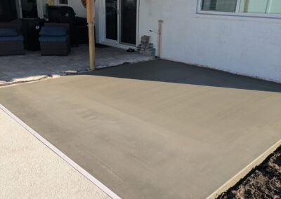 Slab Poured with Decko Drain