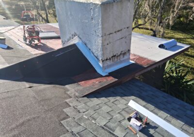 Cricket Behind Chimney To Shed Water