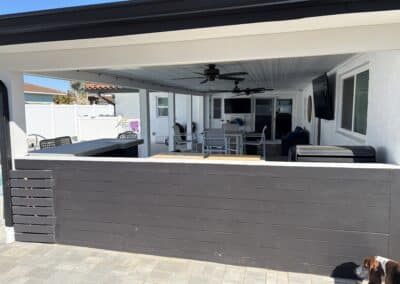 Outdoor Kitchen From Outside