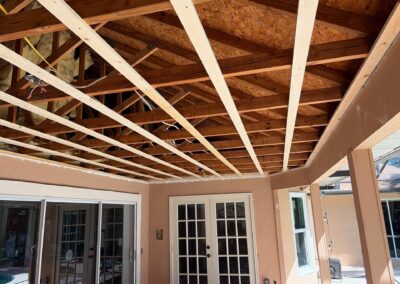 Porch Ceiling Stripped
