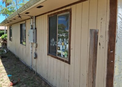 Old Wood Siding and Soffits