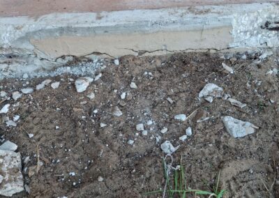 Slab Cracking From Spalling