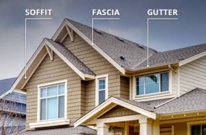 image of soffit, fascia, gutters