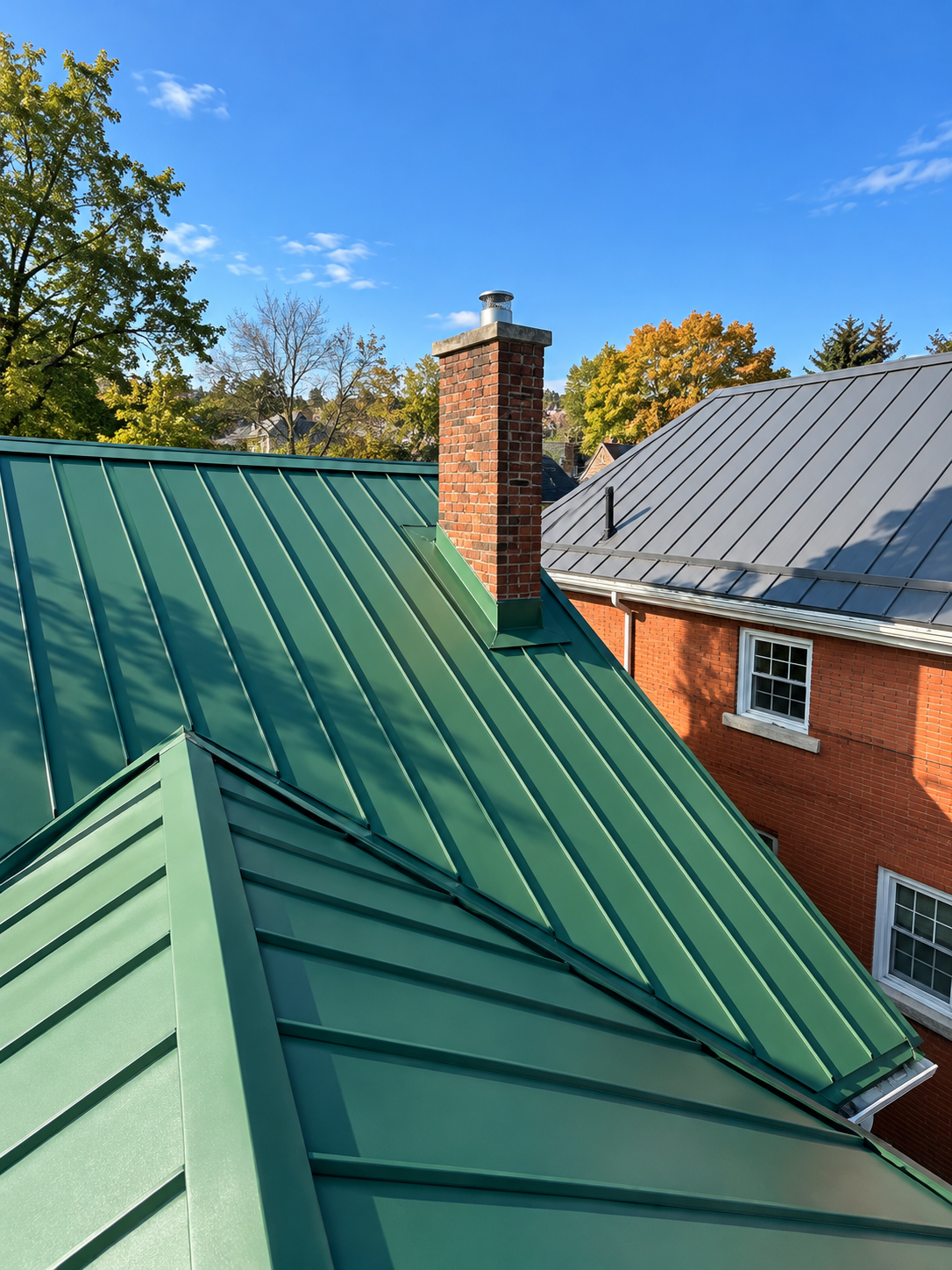 Metal roof by Florida Roofing and Renovations Inc.